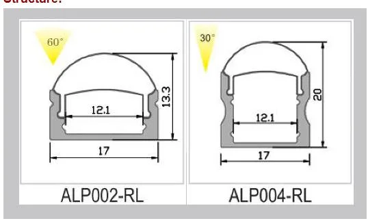 PC Diffuser Hot Products Remarkable Quality LED Aluminum Profile for Auxiliary Decoration Lighting High Lumendot Free IP67