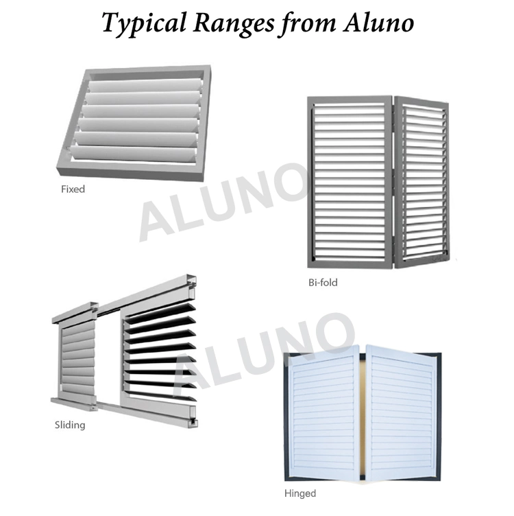 Aerobrise Sun Louvres External Aluminum Louvers for Building Facade